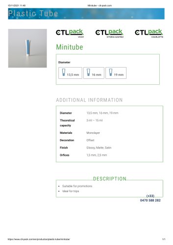 Minitube