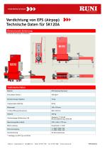 Technische Daten für SK120A