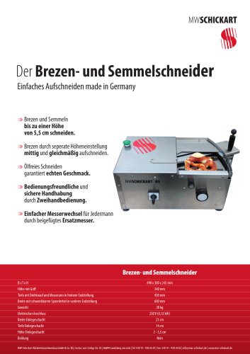 Brezen-und Semmelschneider