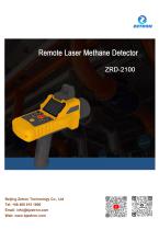 ZRD2100 Remote laser methane detector brochure