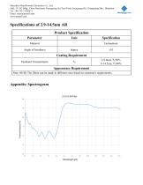 MemsFrontier 2.9-14.5um AR Infrared Filter