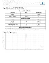 MemsFrontier  NBP 10270 Infrared Filter