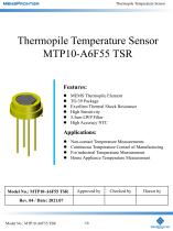 MemsFrontier Thermopile Temperature Sensor MTP10-A6F55 TSR