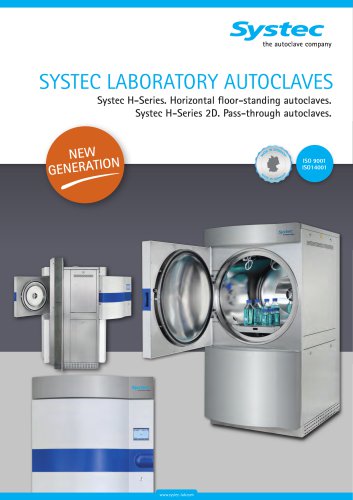 SYSTEC LABORATORY AUTOCLAVES