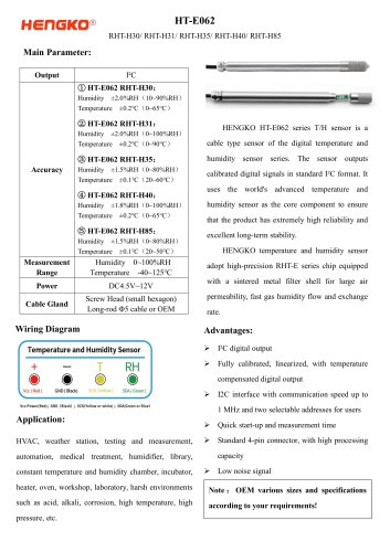 Humidity Probe HT-E062