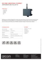 Produktdatenblatt RCV CBB-1 INDUSTRIAL ETHERNET