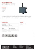Produktdatenblatt RCV CBB-1 PROFIBUS