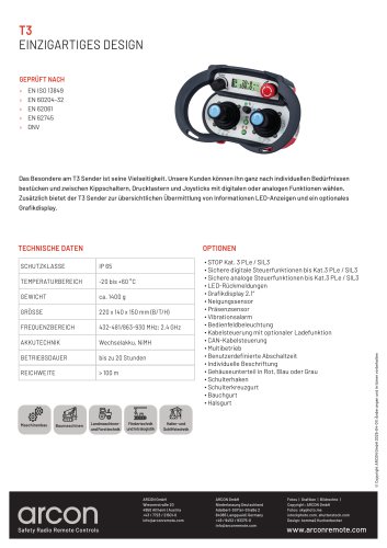 Produktdatenblatt T3