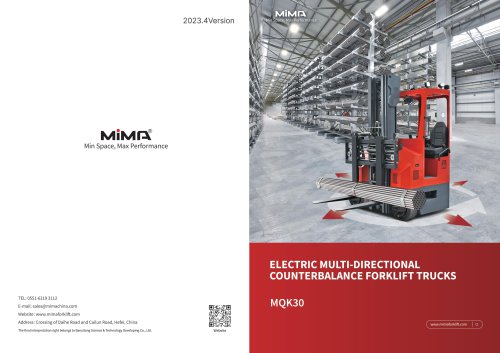 MQK30 Multi-directional counterbalance forklift truck