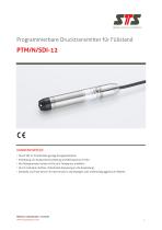 PTM/N/SDI-12 Programmierbare Pegel.- und Temperatursonde SDI-12 - 1