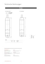 PTM/N/SDI-12 Programmierbare Pegel.- und Temperatursonde SDI-12 - 6