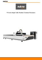 Fiber laser cutting machine RT-W series Exchange Table