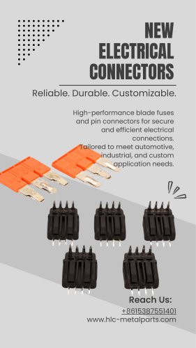 NEW ELECTRICAL CONNECTORS