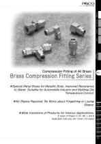 Brass Compression Fitting Series