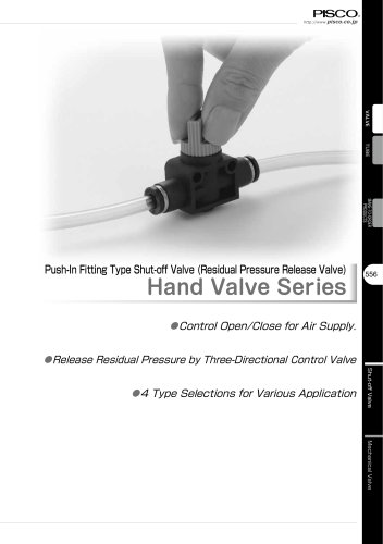 Hand Valve Series