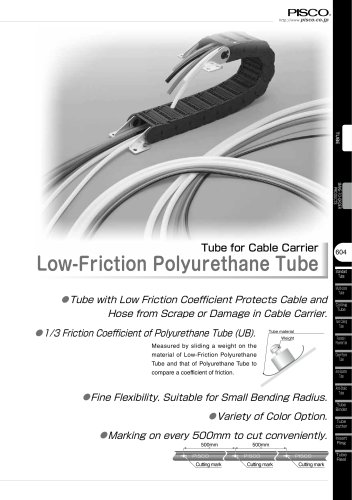 Low-Friction Polyurethane Tube