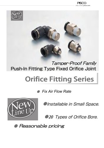 Orifice Fitting Series