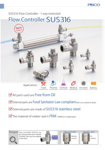 SUS316 Flow Control Valve