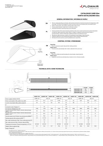 CATALOGUE CARD Slim