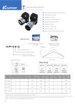 KLVP1 Micro Vacuum Pump Data Sheet