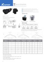 KLVP3 Micro Vacuum Pump Data Sheet