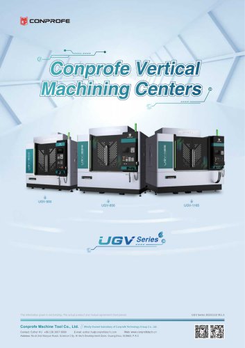 UGA Conprofe Vertical Machine Centers