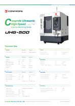 UHG-500 Conprofe Ultrasonic High-Speed Graphite Machining Center