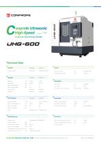 UHG-600 Conprofe Ultrasonic High-Speed Graphite Machining Center