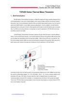 TGF450 Series Thermal Mass Flowmeter