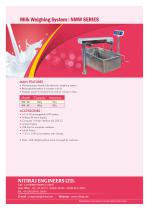 Milk Weighing System : NMW SERIES