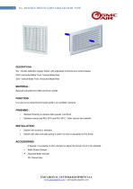 SG / DOUBLE DEFLECTION GRILLES BAR TYPE