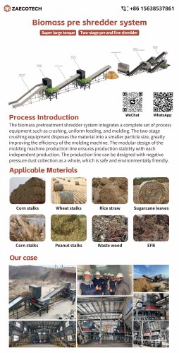 Primary shredder Biomass/Sugarcane S525