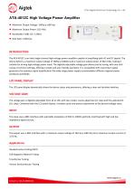 Aigtek High Voltage Power Amplifier ATA-4012C