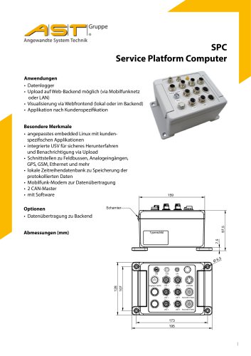 SPC Service Platform Computer      Datenlogger