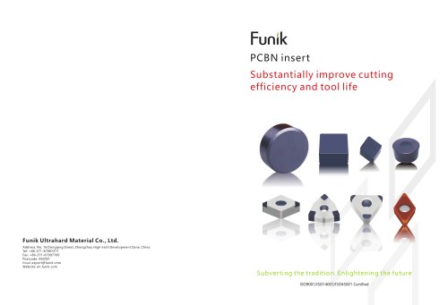 FUNIK CBN cutting insert CCGW