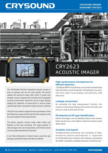 CRY2623 brochure