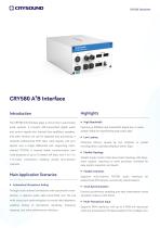 CRY580 A²B Interface