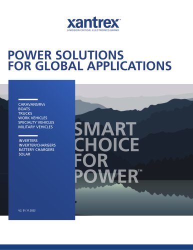 POWER SOLUTIONS FOR GLOBAL APPLICATIONS