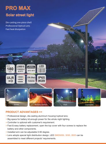 PRO MAX Solar street light