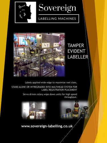 TAMPER EVIDENT LABELLER