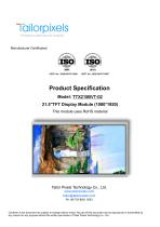 Product Specification Model:TTX215BVT-02 21.5”  TFT Display Module（1080*1920）