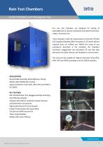 RTC-M1 Rain Test Chambers