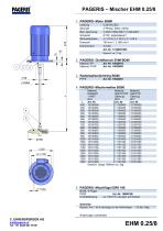 Mischer EHM 0.12/8 - 2