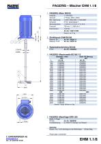 Mischer EHM 0.12/8 - 6