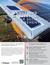 UNMATCHED PRECISION IN SOLAR SOILING MEASUREMENT