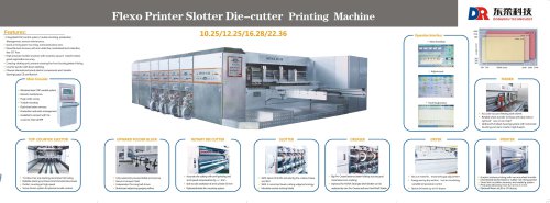 Flexo Printer Slotter Die—cutter Printing Machine