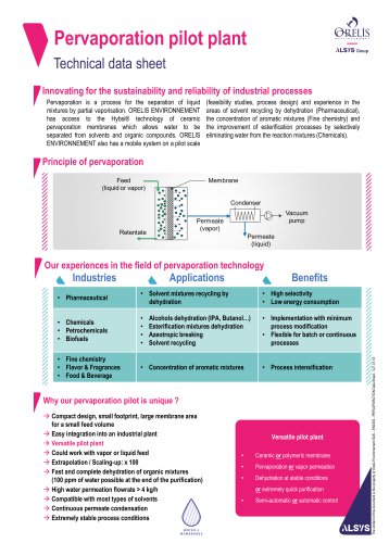 ALSYS-EN0302-PERVAPORATION