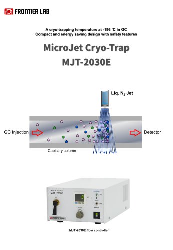 MicroJet Cryo-trap MJT-2030E