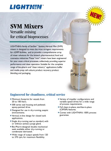 LIGHTNIN SVM Mixer