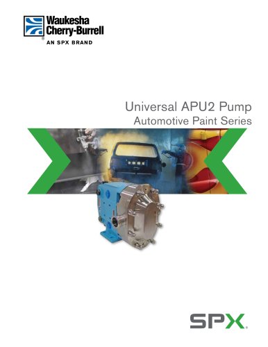 Universal APUII Series  Rotary Positive Displacement Pumps 